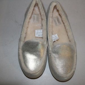 ugg Shoes - UGG HAILEY PLATINUM GOLD METALLIC SUEDE SHEEPSKIN ugg Shoes - UGG HAILEY PLATINUM GOLD METALLIC SUEDE SHEEPSKIN